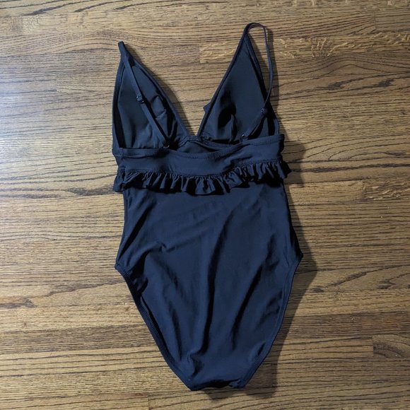 J Crew One Piece Ruffle Swimsuit - Picture 2 of 7